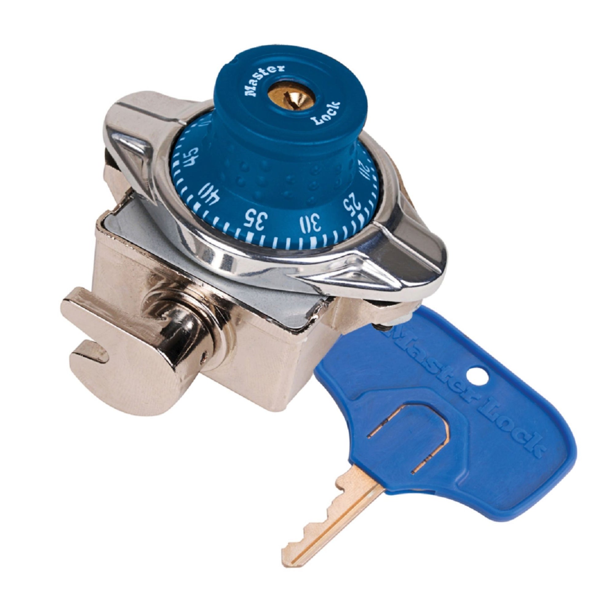 Master Lock 1695MKADA BLU ADA Locks for Single Point Wrap Around Lockers - The Lock Source