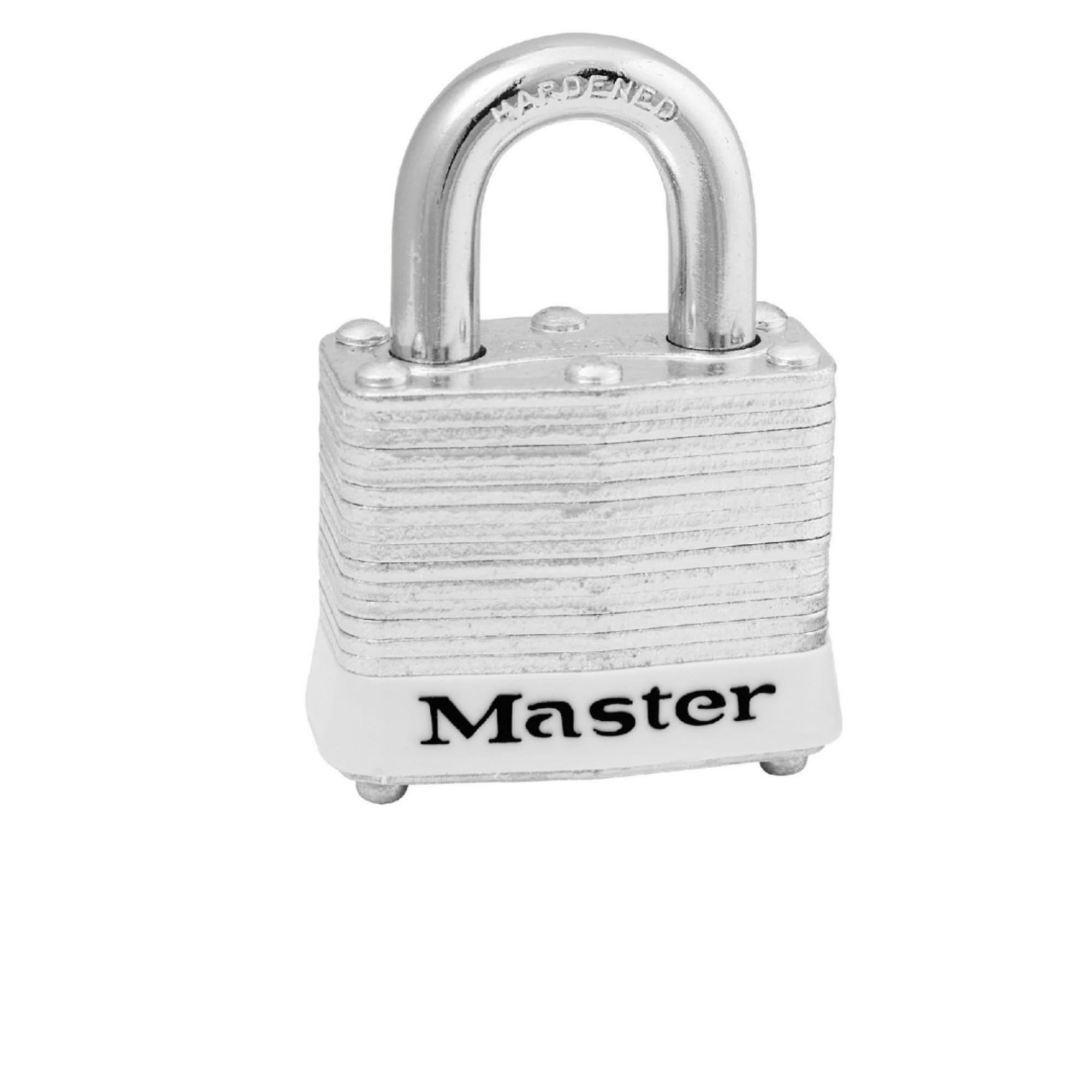 Master Lock 3WHT Lock Steel Safety Padlocks with White Bumper - The Lock Source