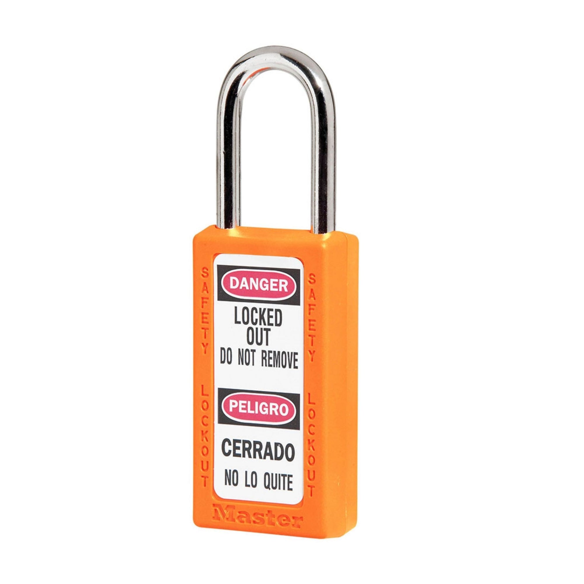 Master Lock 411ORJ Orange Zenex Plastic Safety Padlocks - The Lock Source