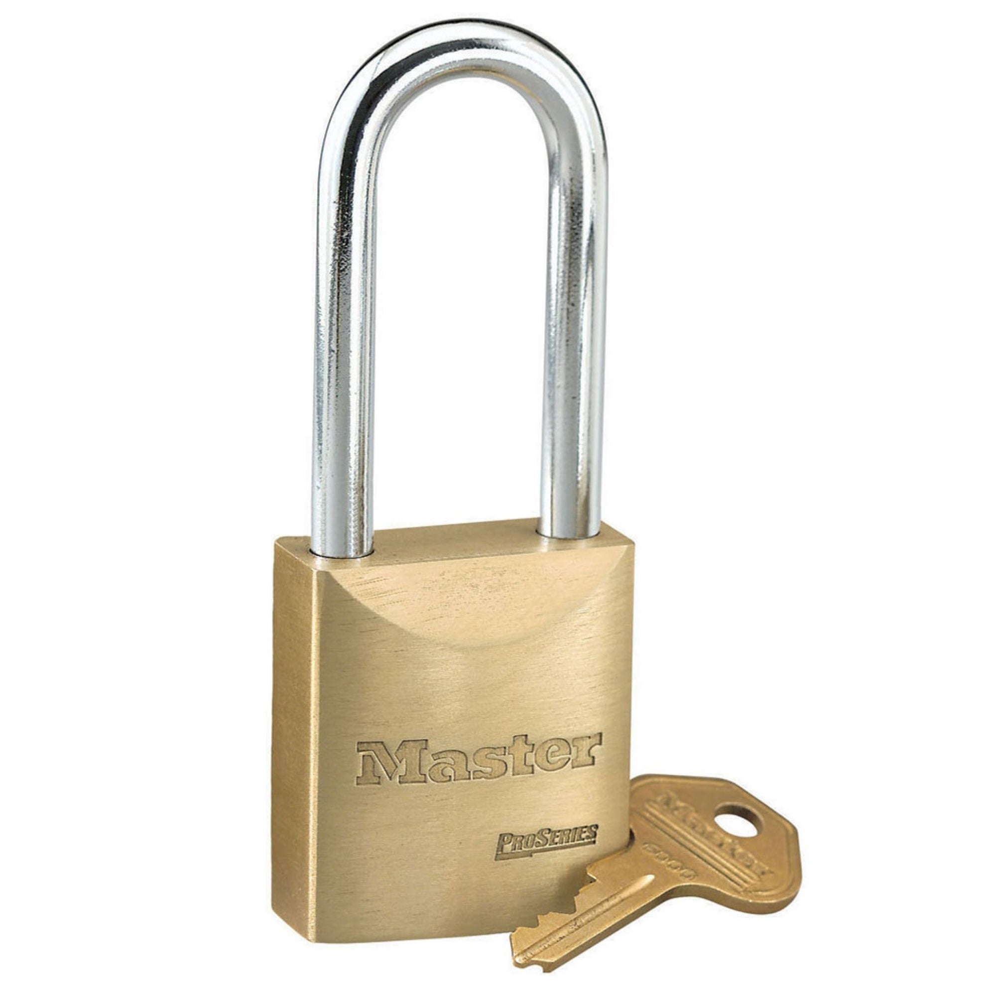 Master Lock 6840MKLJ Pro Series Brass Padlock Master Keyed Locks with 2-1/2" Shackle - The Lock Source