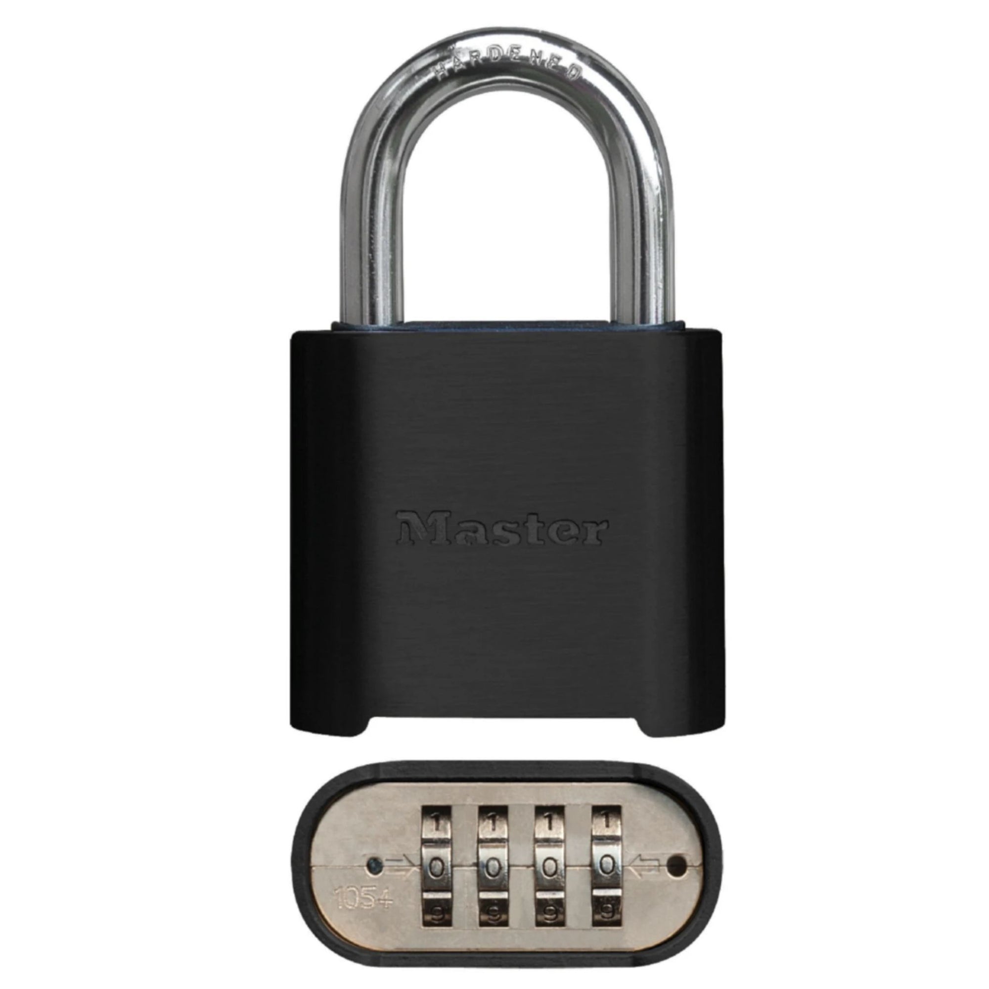 Master Lock 878 Resettable Combination Black Padlocks - The Lock Source