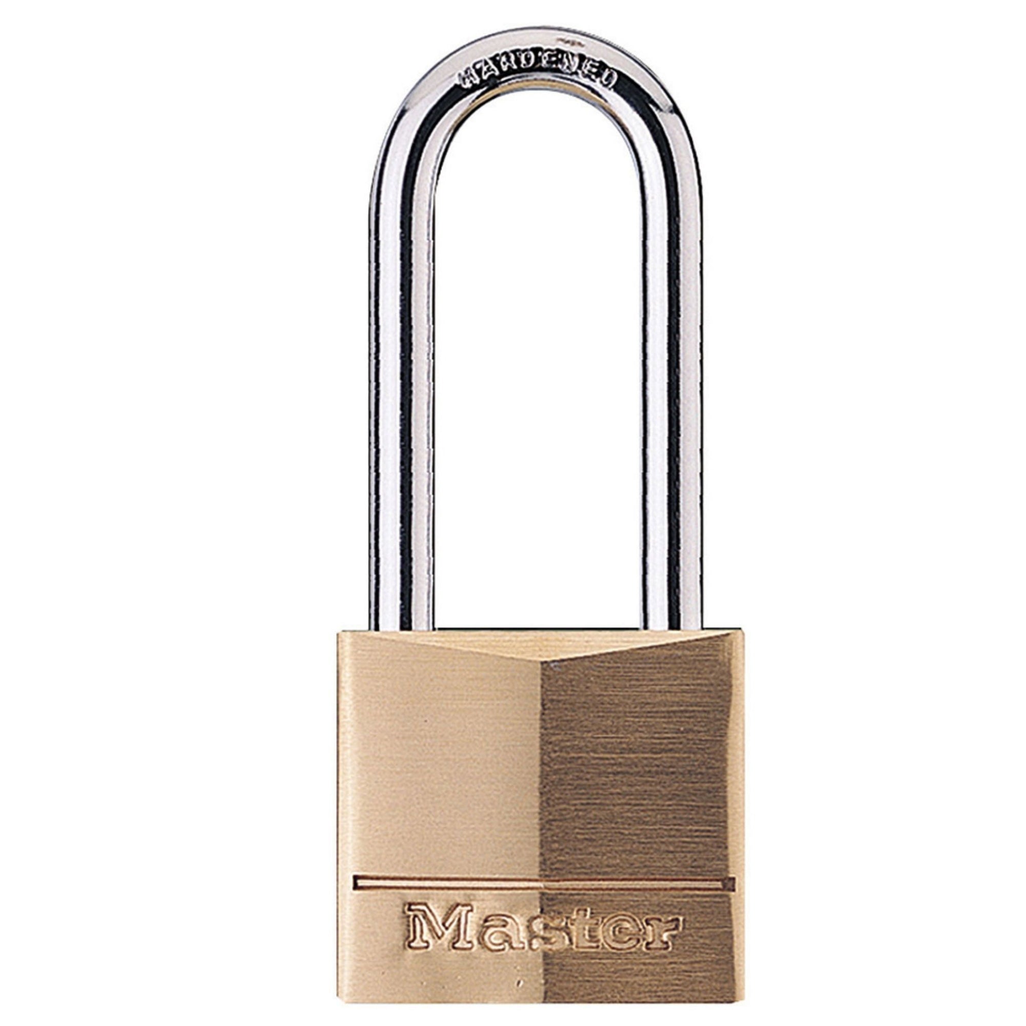 Master Lock 140LH Lock Solid Brass Padlock with 2-Inch Shackle - The Lock Source