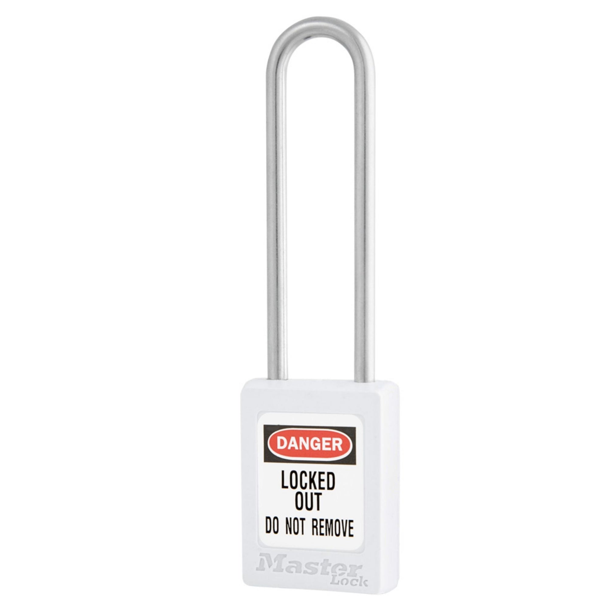 Master Lock S31LTWHT White Zenex Thermoplastic Padlock - The Lock Source