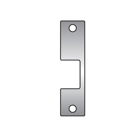 HES R-BLK Faceplate for 1006 Series Electric Strikes - The Lock Source