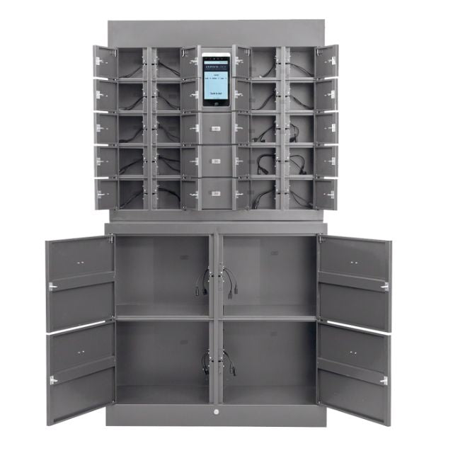 The Breeze Storage Unit Features Offline Operation and 27 Individual Storage Spaces - The Lock Source