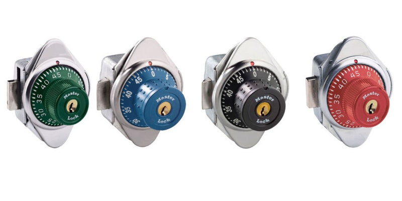 Master Lock Model 1654 Built-In Locker Lock – With Key, Hinge On Right – New Old Stock