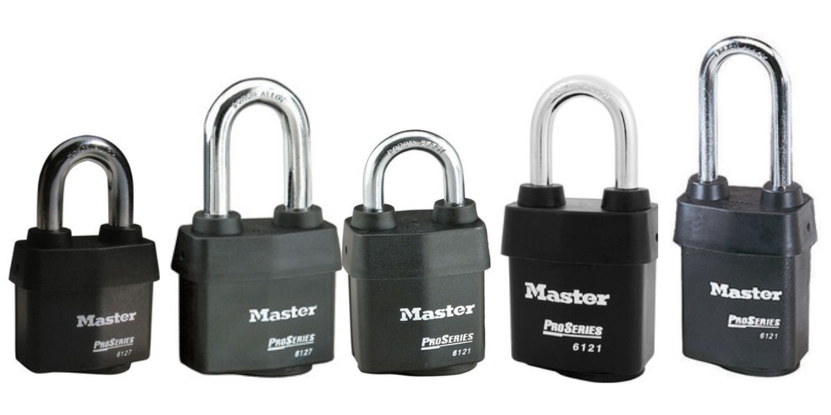 Master Lock Pro Series Padlocks Nos. 6121 & 6127 Matched to Existing ...