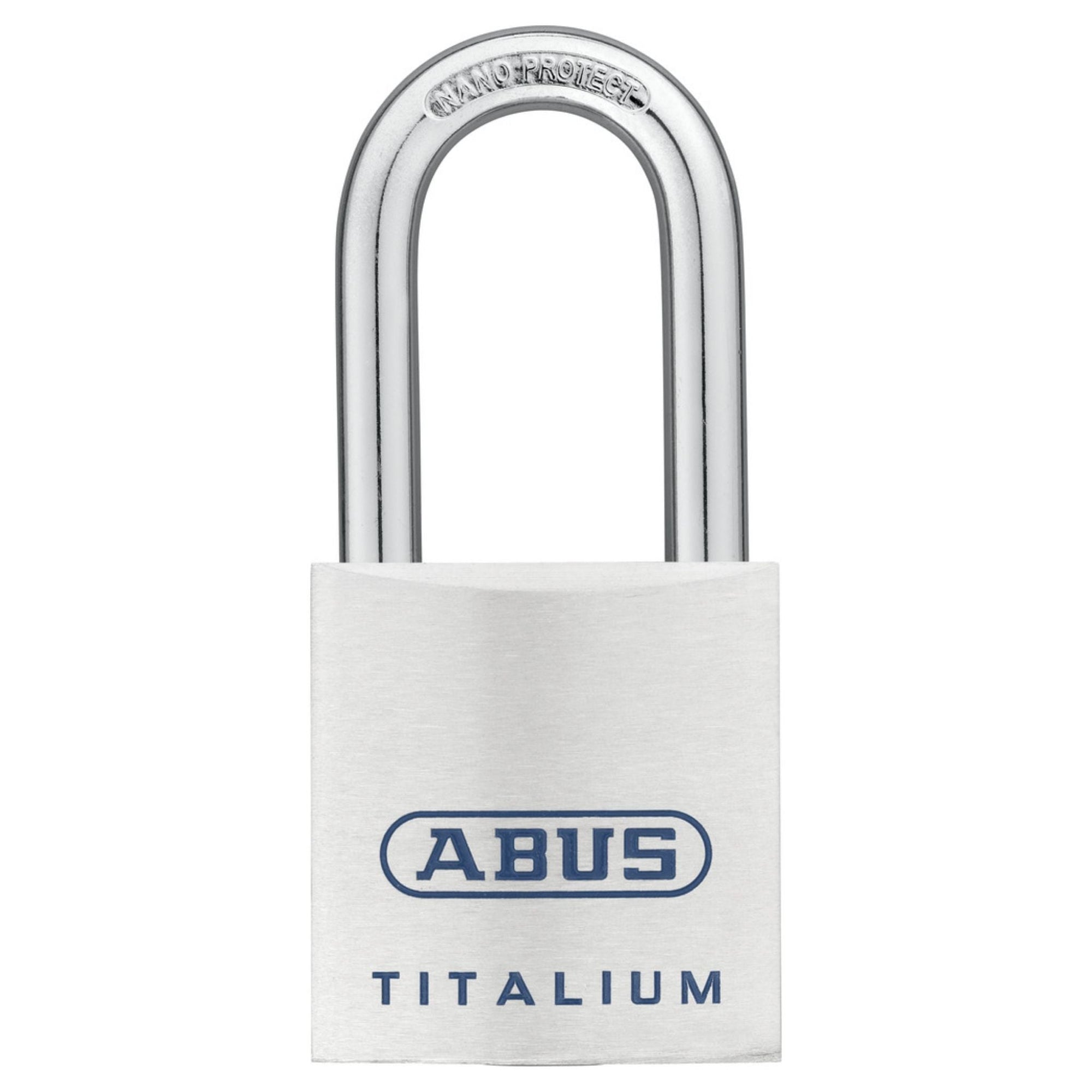 Abus 80TI/40HB40 Titalium Series Locks Lightweight Aluminum Padlocks with 1-9/16" Shackle - The Lock Source