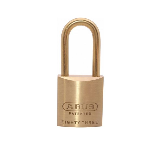 Abus 83MB/45HB50-3000 Schlage Rekeyable Brass Locks with 2-Inch Brass Shackle - The Lock Source