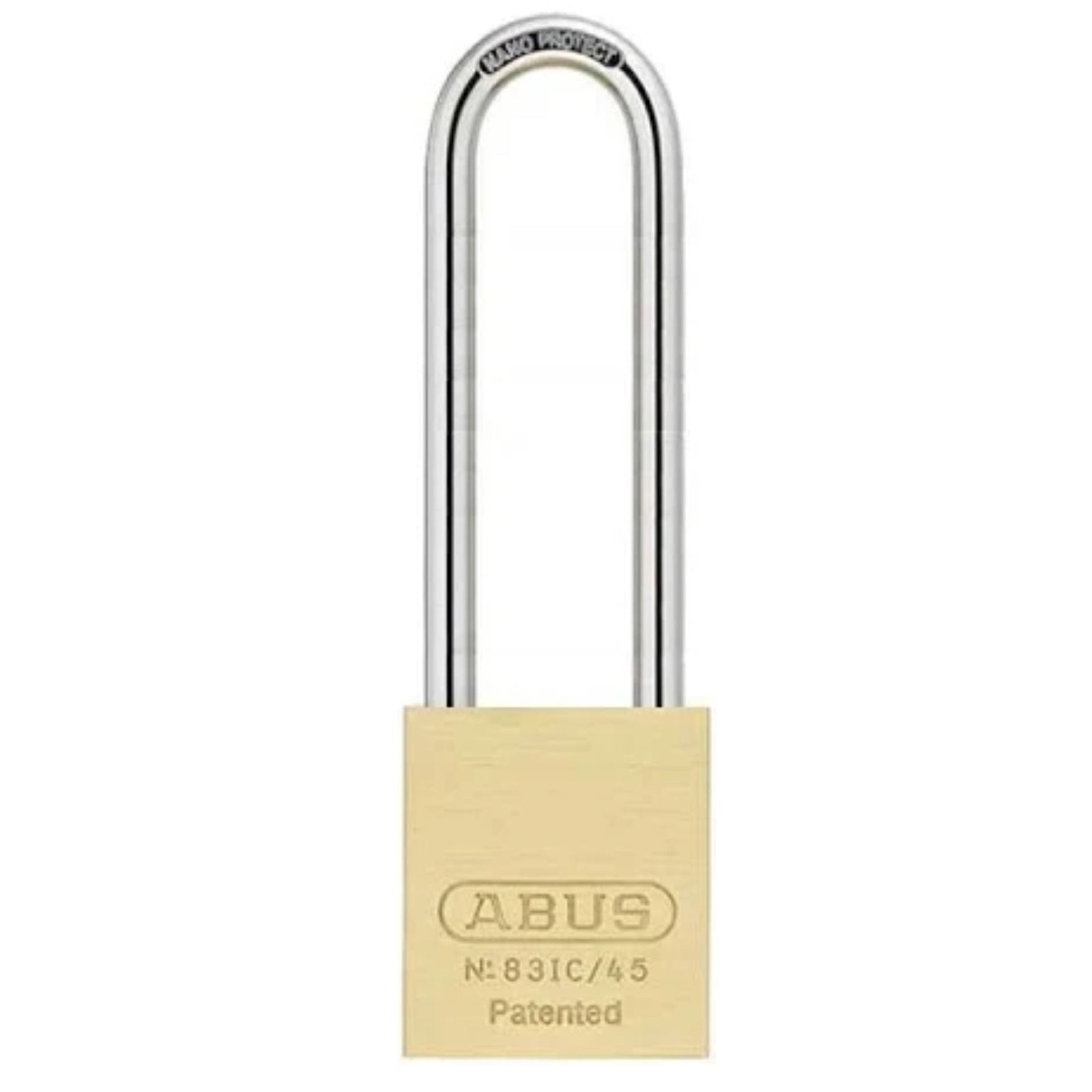 Abus Brass 83/45 Locks With 6-Inch Alloy Shackles - The Lock Source