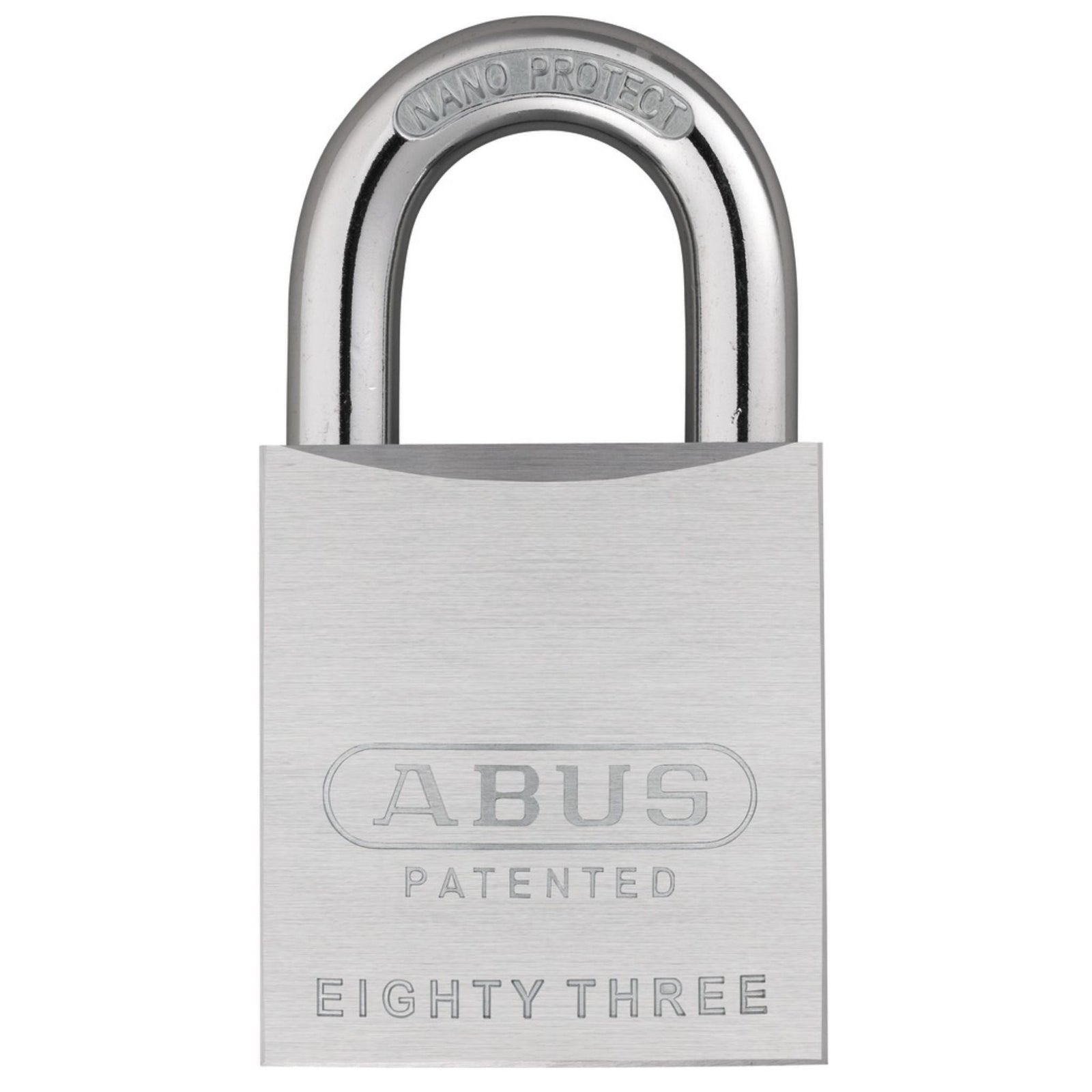 Abus 83/50 Chrome-Plated Series Lock Solid Brass Padlocks Accept Popular OEM Cylinders with 1-Inch Alloy Shackle - The Lock Source