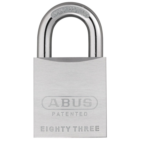 Abus 83/50 Rekeyable Padlock With Custom 1-Inch Stainless Steel Shackle ...