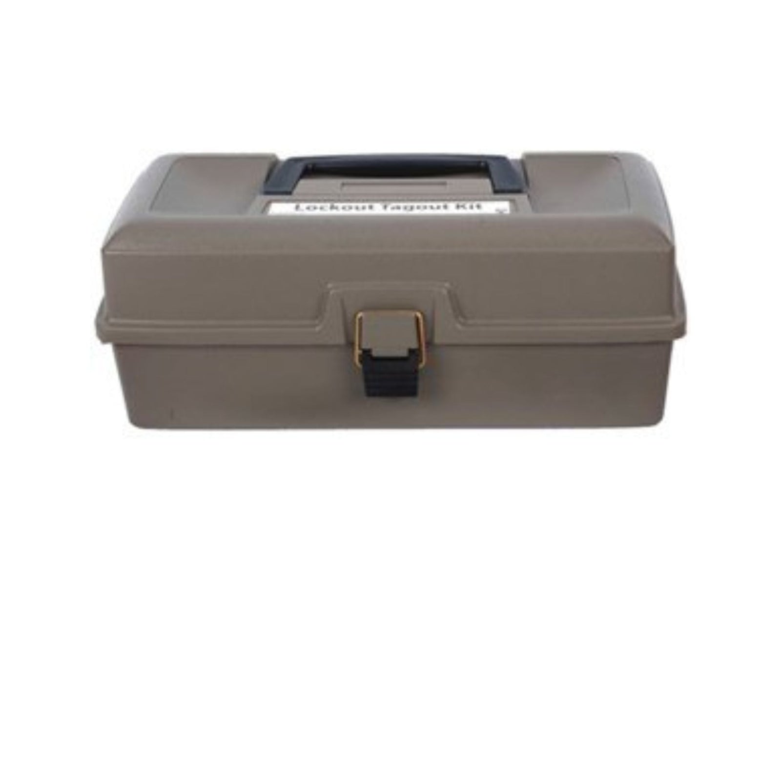 Abus B200 (7129E) Lockout Tagout Empty Grey Toolbox for Safety LOTO - The Lock Source