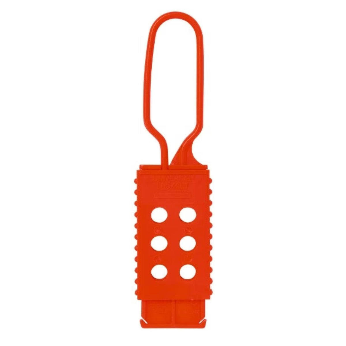 Abus H770 Non-Conductive Plastic Safety Hasp Allows Up to 6 Padlocks to Block Switchboar Access During Maintenance or Service Work - The Lock Source