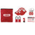 Abus K900 Basic Pouch Kit Stores and Organizes Lockout Devices In One Location with Small Red Pouch - The Lock Source