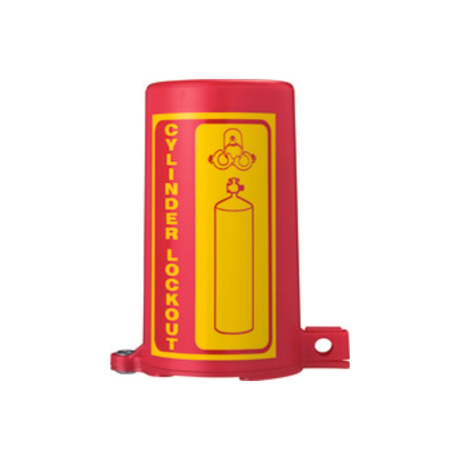 The Abus P606 (00449) Gas Cylinder Lockout Devices Covers Gas Bottle Openings and Connections During Maintenance - The Lock Source