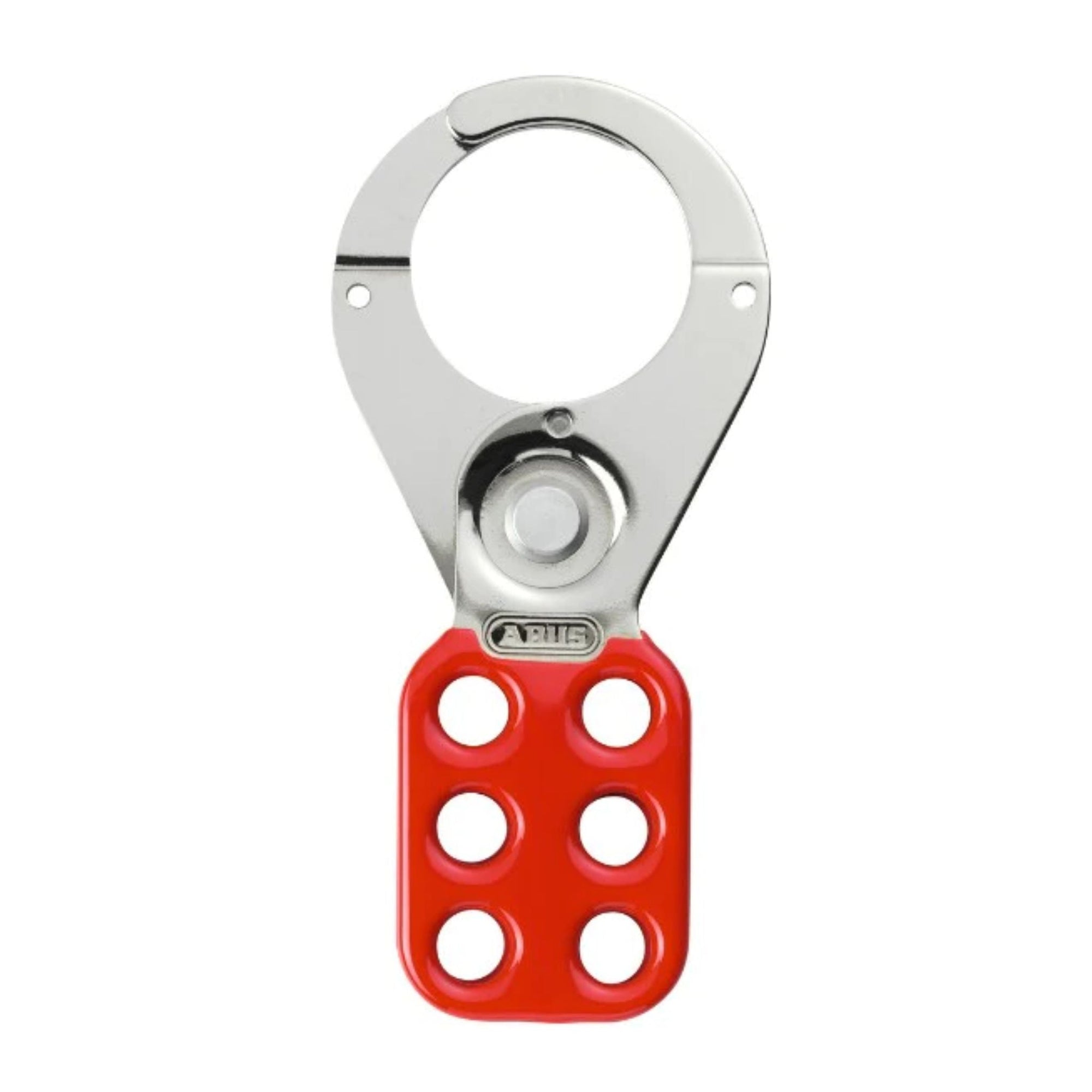 Abus ST702 Safety Lockout Hasp 1.5-Inch Without Tabs Allows 6 Padlocks to Be Attached to Avoid LOTO Accicdent - The Lock Source