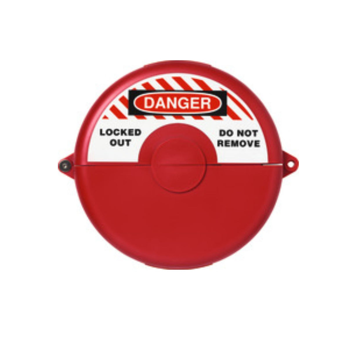 Abus V310 (00366) Red Gate Valve Lockout Device Fits Gate Valves from 6.5&quot; to 10-Inches in Diameter - The Lock Source