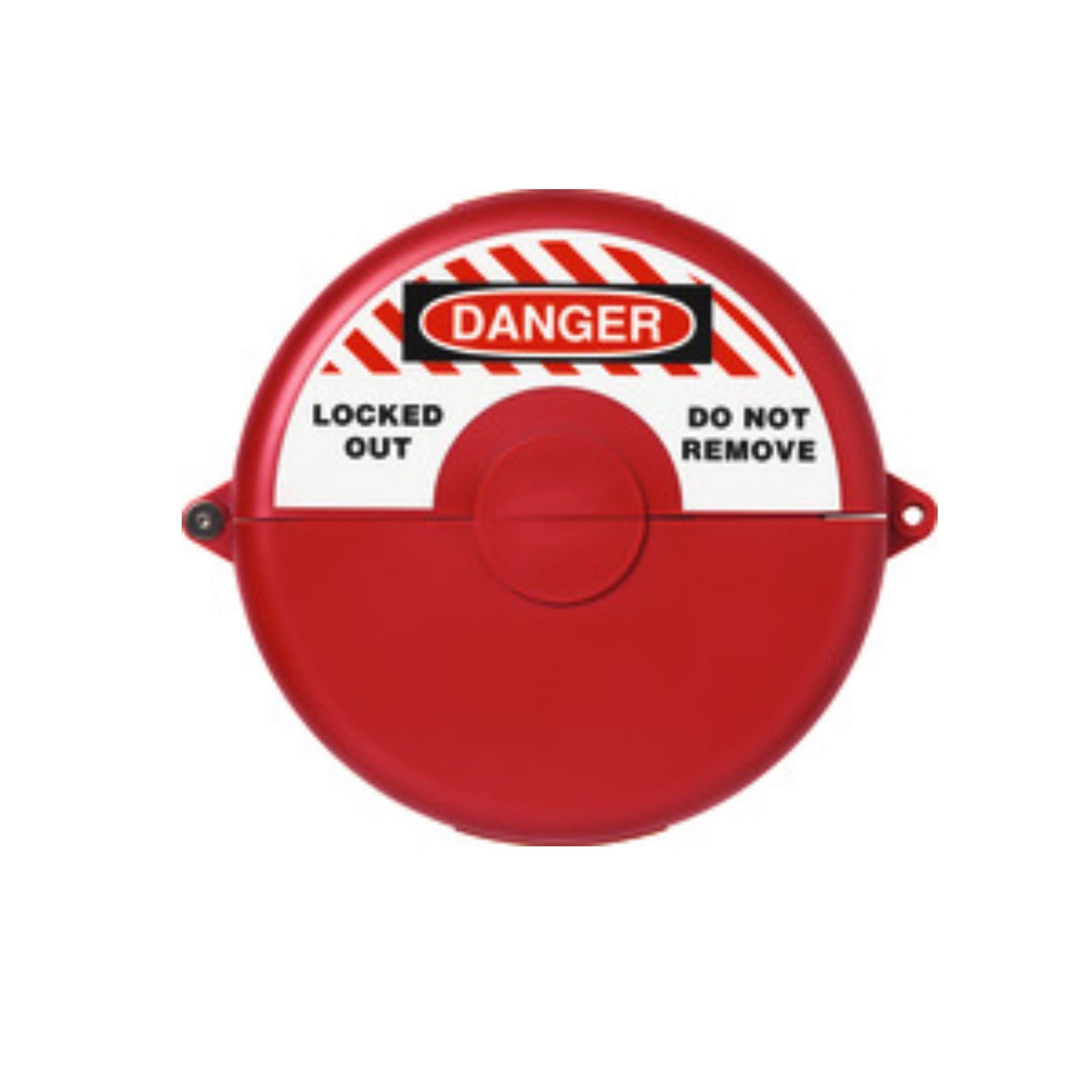 Abus V310 (00366) Red Gate Valve Lockout Device Fits Gate Valves from 6.5" to 10-Inches in Diameter - The Lock Source