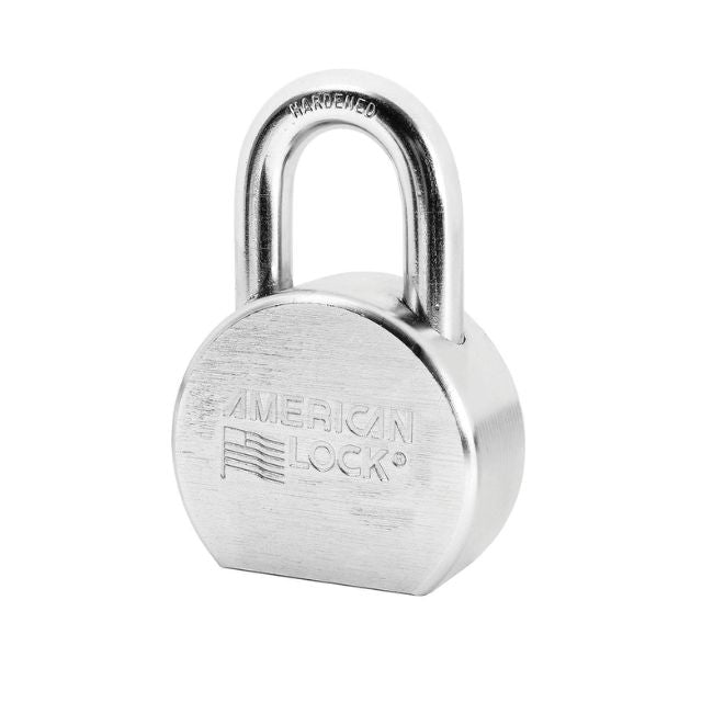 American Lock No. A706 Series Chomre Plated Solid Steel Padlock - The Lock Source