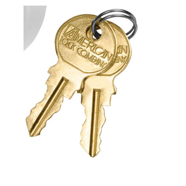 American Lock AKB Duplicate Cut Keys for 10-Pin Blade Tubular Padlocks - The Lock Source