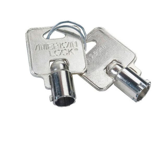 American Lock AKT Duplicate Cut Keys for 7-Pin Tubular Padlocks - The Lock Source