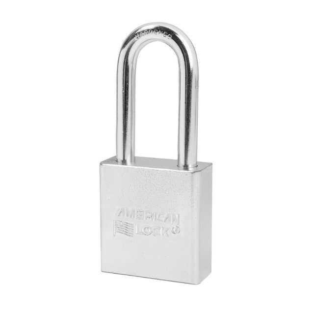 American Lock No. A5201 Series Solid Steel Locks With 5-Pin Cylinders and 2-Inch Shackles - The Lock Source