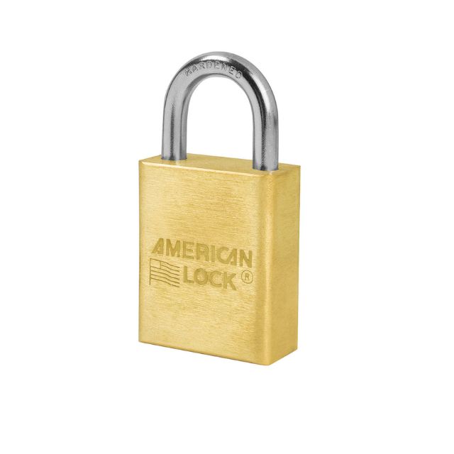American Lock No. A5530 Series Solid Brass Pin Tumbler Padlock With 5-Pin Cylinders - The Lock Source