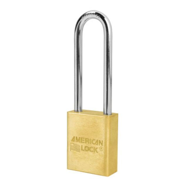 American Lock No. A5532 Series Brass Pin Tumbler Lock With 3-Inch Shackle - The Lock Source