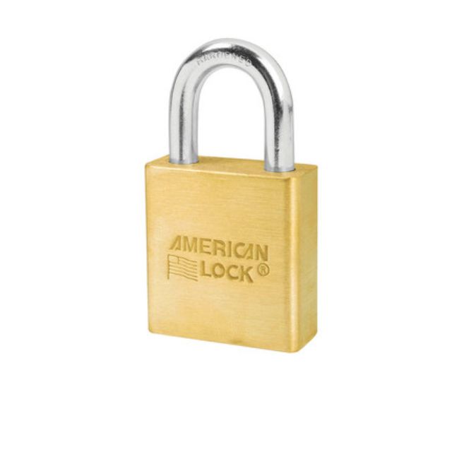 American Lock No. A5560 Series Solid Brass 6-Pin Tumbler Rekeyable Padlock - The Lock Source
