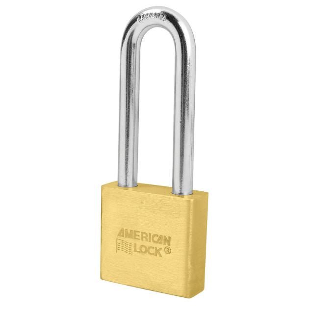 American Lock No. A6572 Series Brass Rekeyable Padlocks With 3-Inch Shackles - The Lock Source