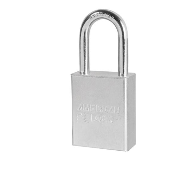 American Lock No. A6101 Series Rekeyable Solid Steel Lock With 1.5" Shackle and Lockbody - The Lock Source