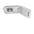 American Lock No. A875 Series 6-Inch Long Single Hinge Hasp Is Ideal for Corners - The Lock Source