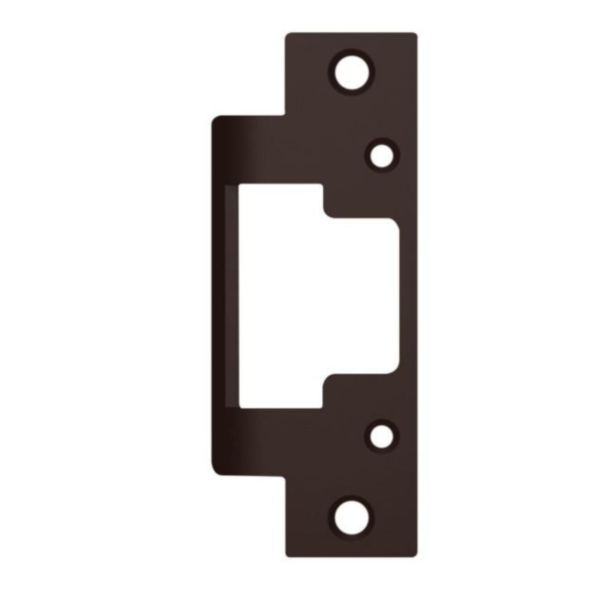HES 801A-613E Faceplate for 8000 & 8300 Series No Cut Electric Strikes Oil Rubbed Bronze - The Lock Source