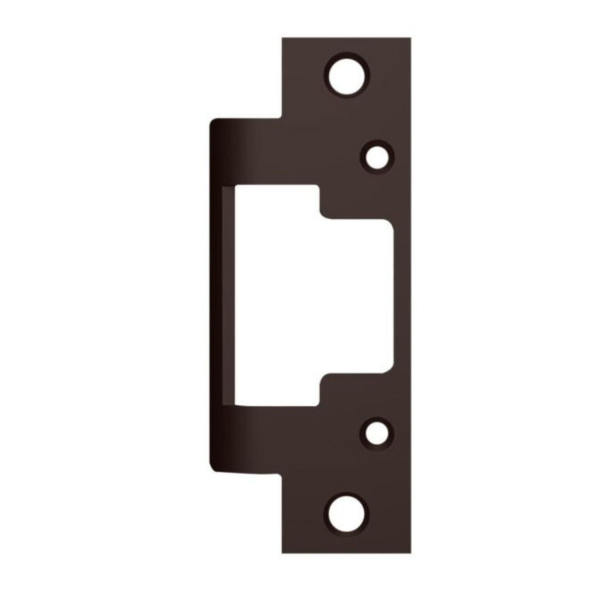 HES 801E-613E Faceplate for 8000 &amp; 8300 Series No Cut Electric Strikes Oil Rubbed Bronze - The Lock Source