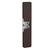 HES 9400-613-LBSM Slim Line Surface Mounted Electric Strike With Latchbolt Strike Monitor, Oil Rubbed Bronze for Rim Exit Devices - The Lock Source