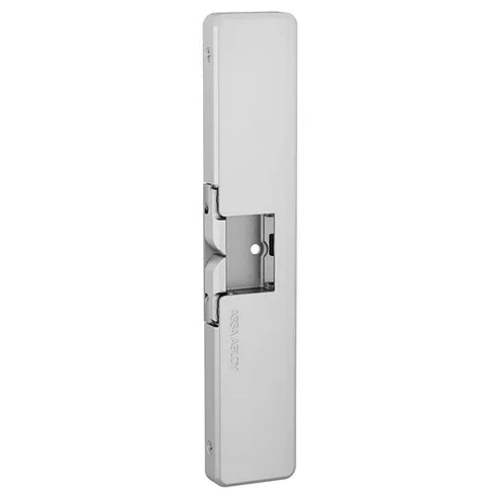 HES 9400-630 Surface Mounted Electric Strike Satin Stainless Steel Finish for Rim Exit Devices with 1/2" Pullman Latch - The Lock Source
