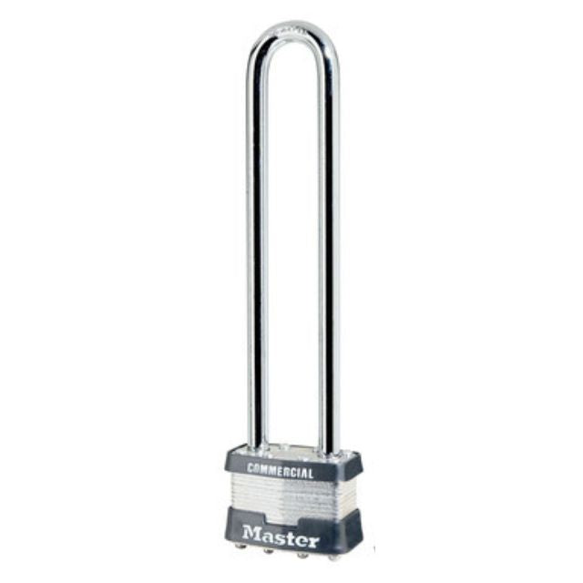 Master Lock 21LN Laminated Steel Commercial Locks Keyed Different (KD) With 5" Shackle & W27 Cylinder Keyways - The Lock Source