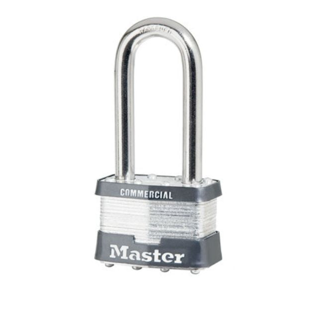 Master Lock 25LJ Laminated Steel Padlock Keyed Different (KD) With 2&quot; Shackle on W27 Keyway Cylinder - The Lock Source