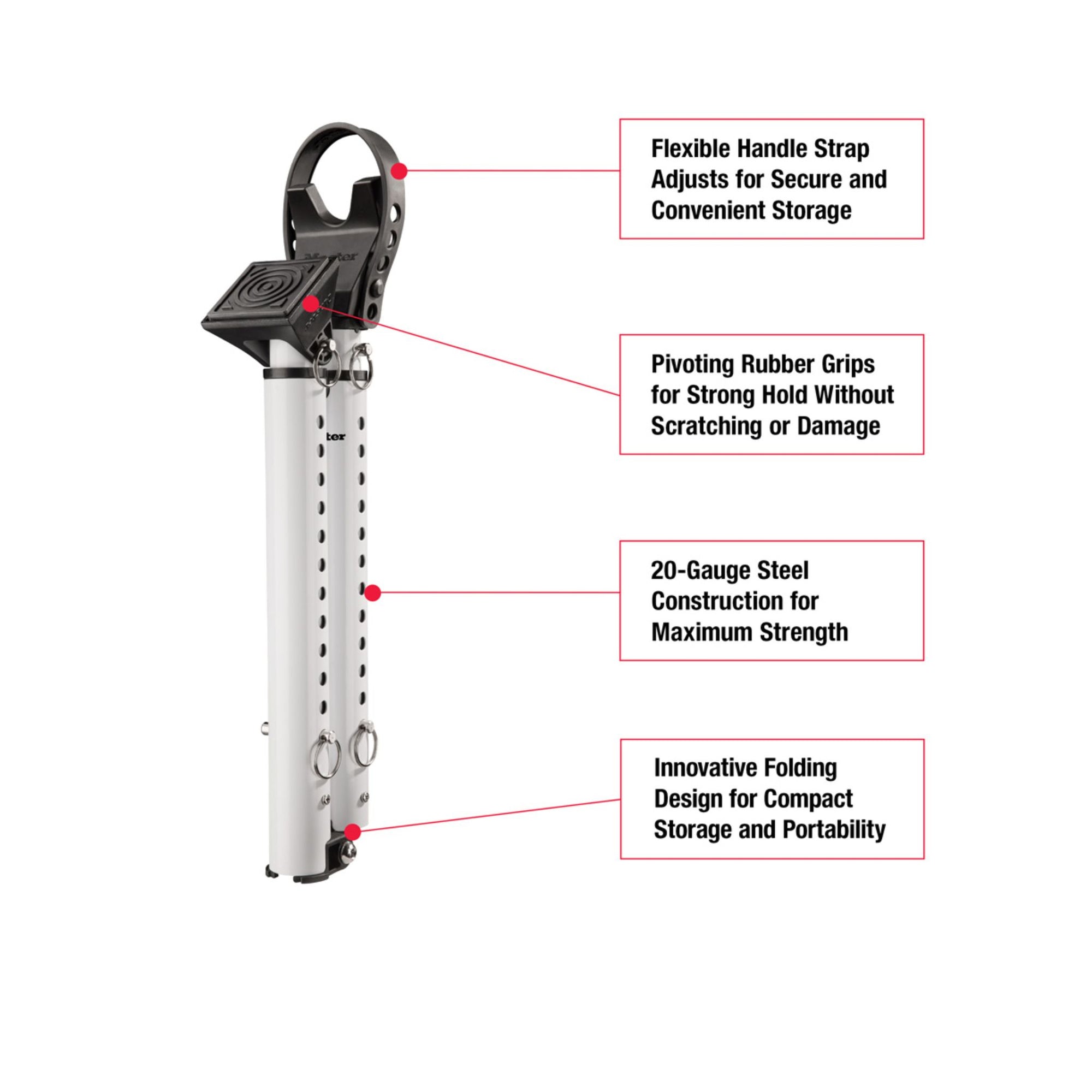 Master Lock 270D Dual Locking Door Hardware Bar