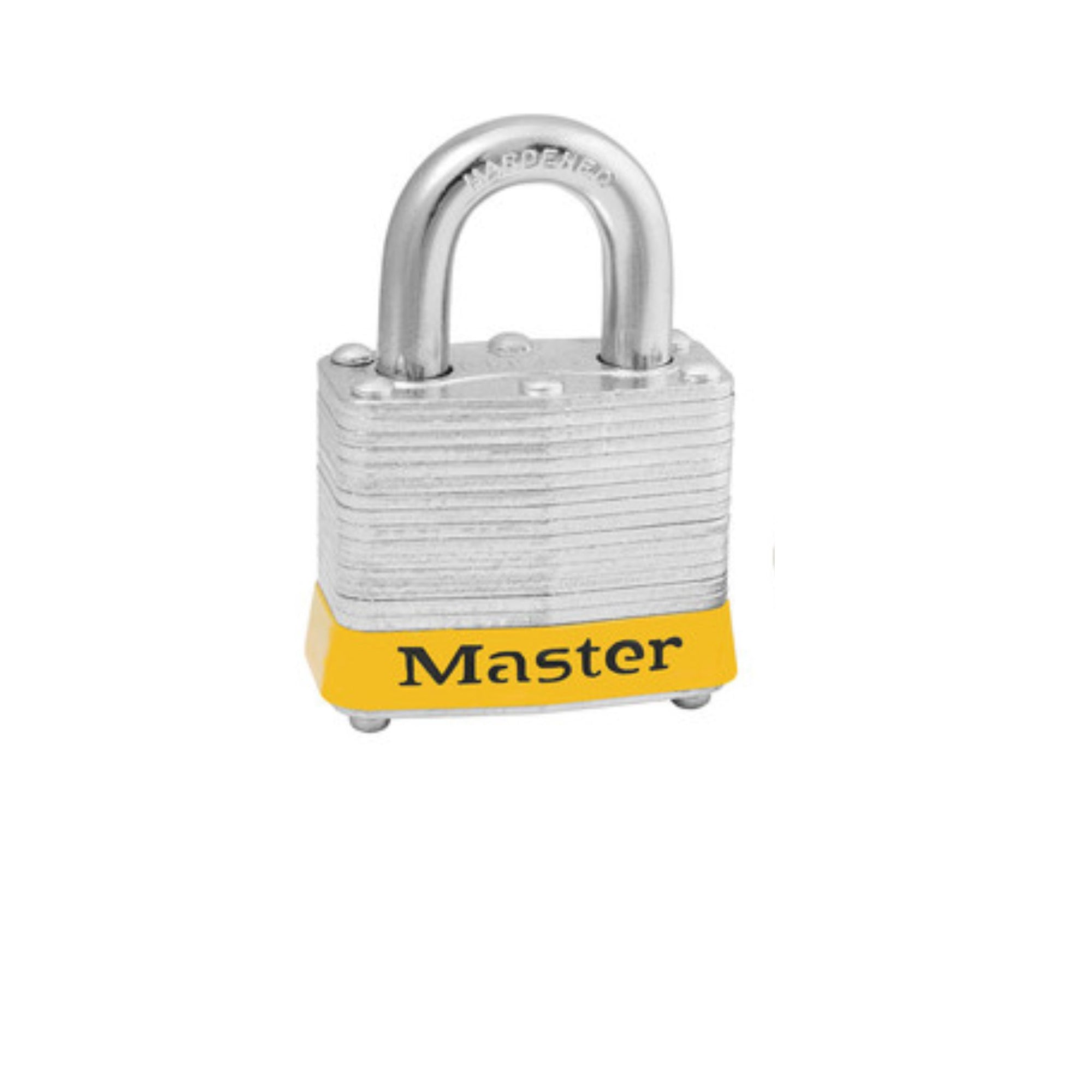 Master Lock No. 3YLW Laminated Steel Series Lockout Tagout Padlocks Keyed Alike With Yellow Bumper - The Lock Source