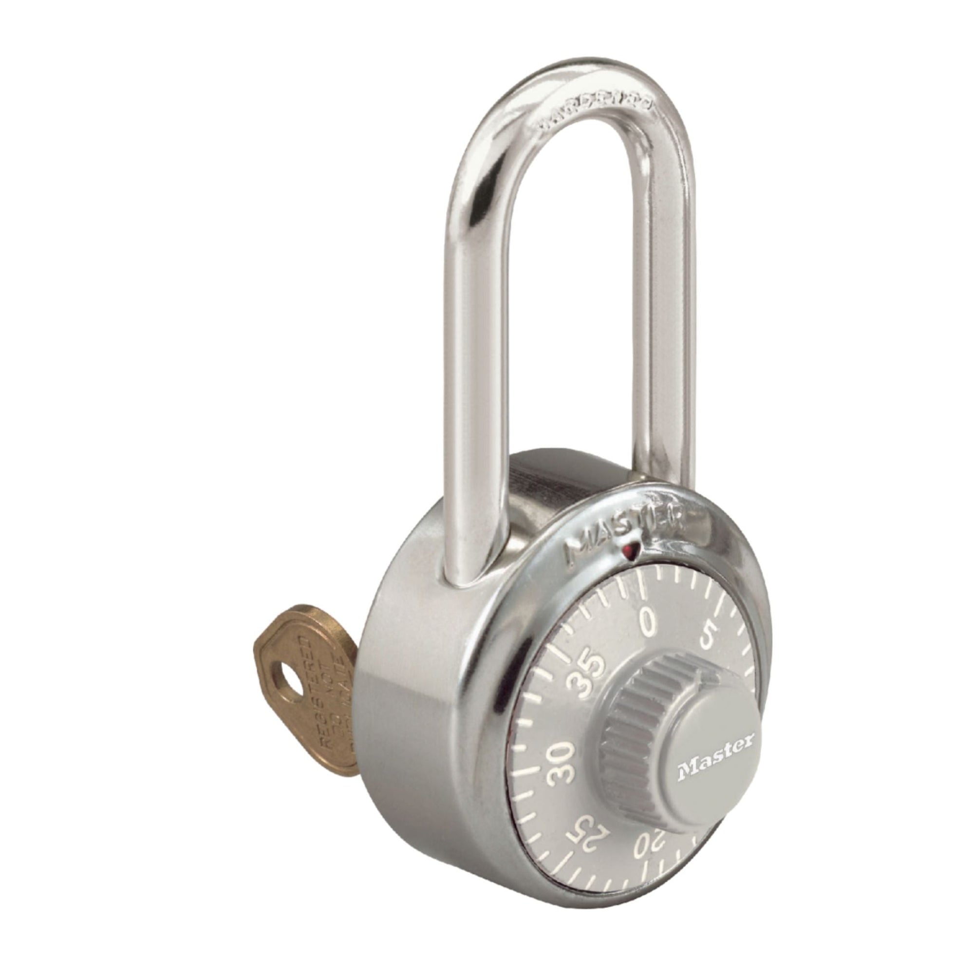 Master Lock 1525LF GRY V15 Gray Dial Locker Lock with Key Override - The Lock Source
