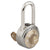 Master Lock 1525LH GLD V929 Gold Dial Combination Locker Padlock with Key Override - The Lock Source