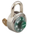 Master Lock 1525 GRN V10 Combination Locker Padlock with Green Dials and Key Override Feature - The Lock Source