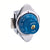 Master Lock 1630MDBLU Built-In Combination Locker Locks With Blue Metal Dials - The Lock Source