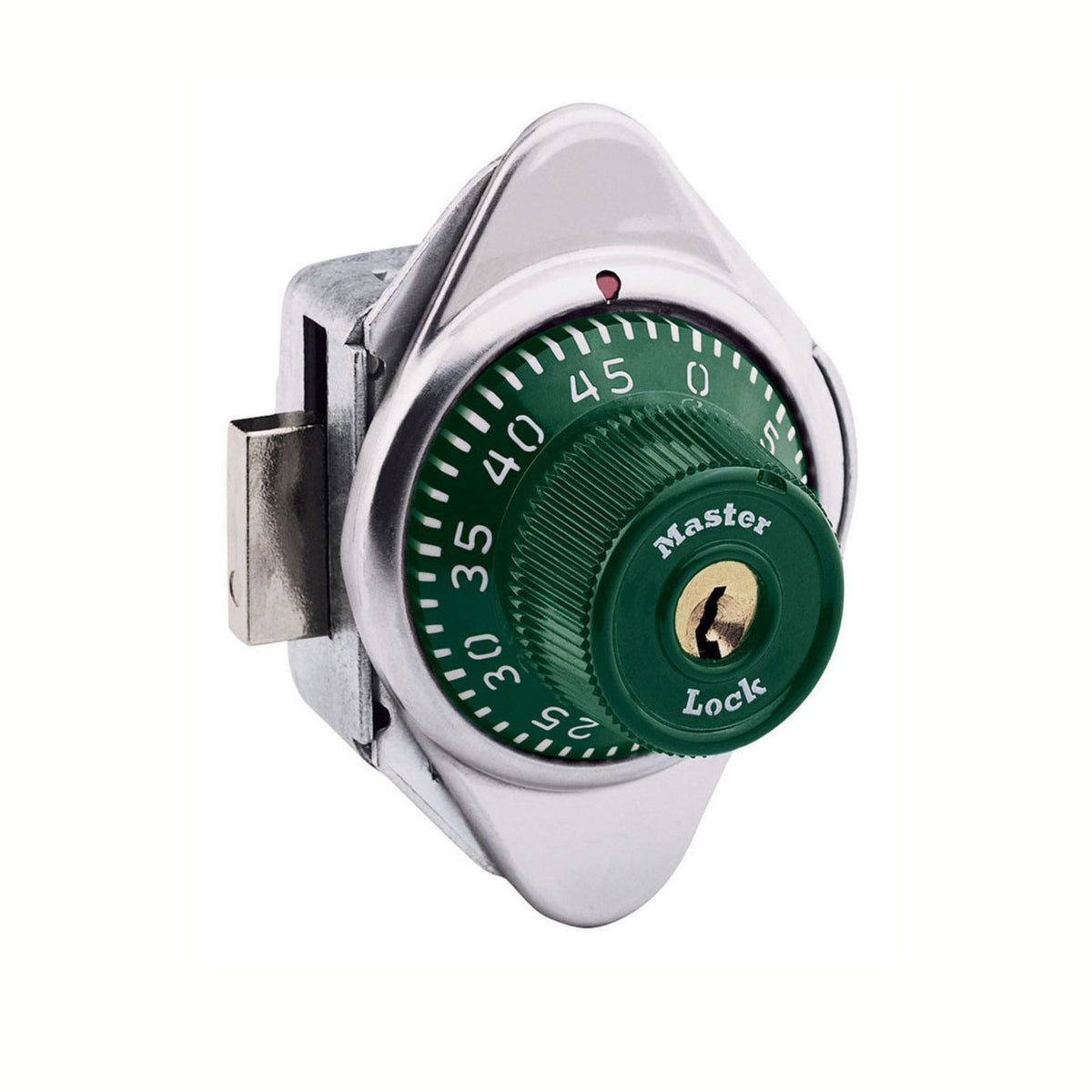Master Lock 1630MDGRN Built-In Combination Locker Locks With Green Metal Dials - The Lock Source
