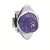 Master Lock 1630MDPRP Built-In Combination Locker Locks With Purple Metal Dials - The Lock Source