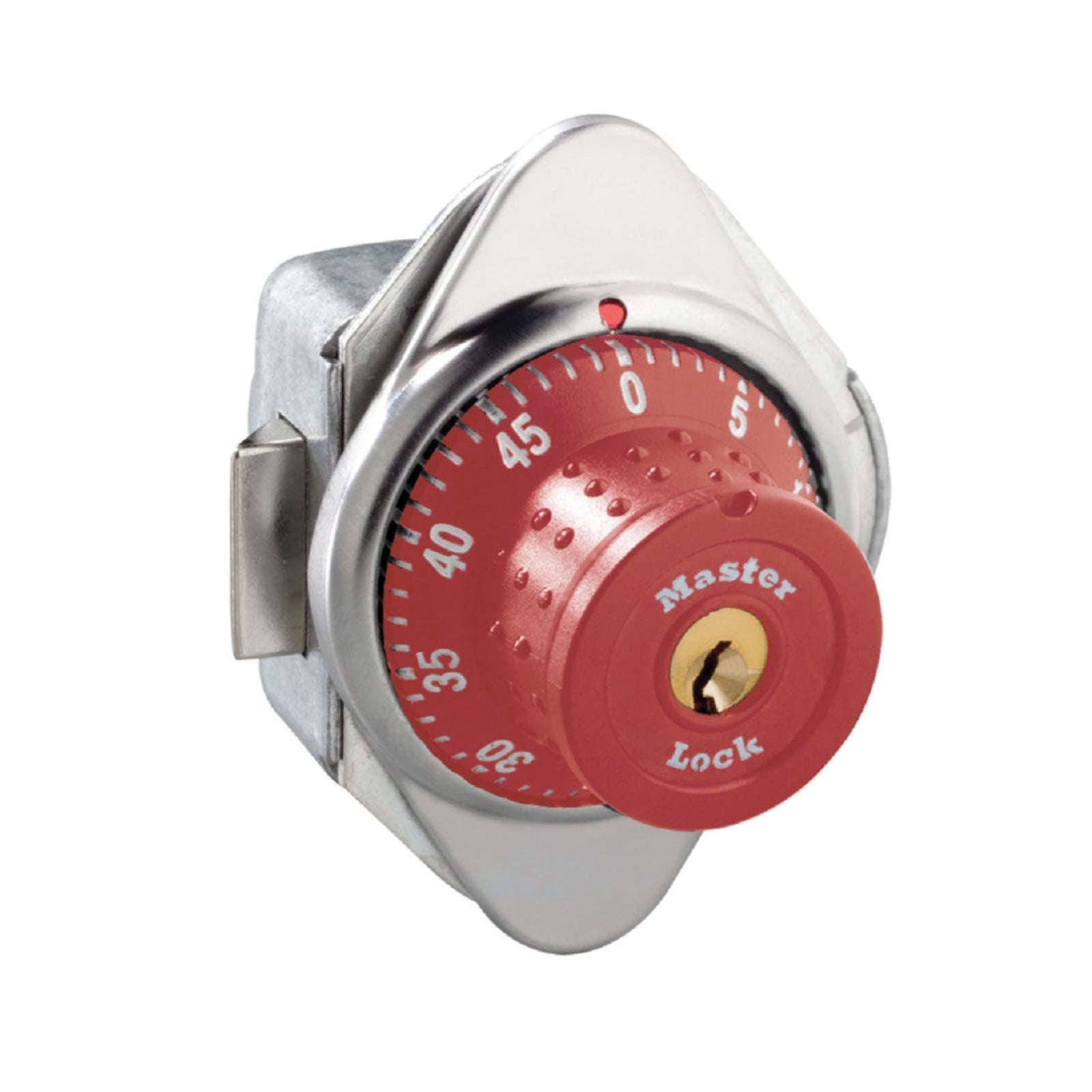 Master Lock 1654MDRED Red Automatic Locking Padlock for Box Lockers - The Lock Source