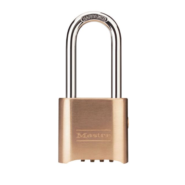 Master Lock 176LH KA Brass Locks On W7 Keyway Range K1983 Through K2979 - The Lock Source