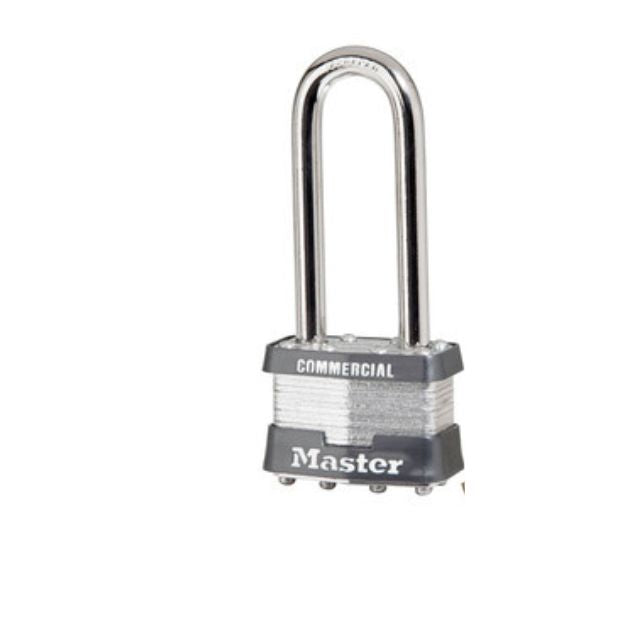 Master Lock 1MKLJ Padlock Laminated Steel Commercial Grade Master Keyed (MK) Locks with 2-1/2" Shackle - The Lock Source